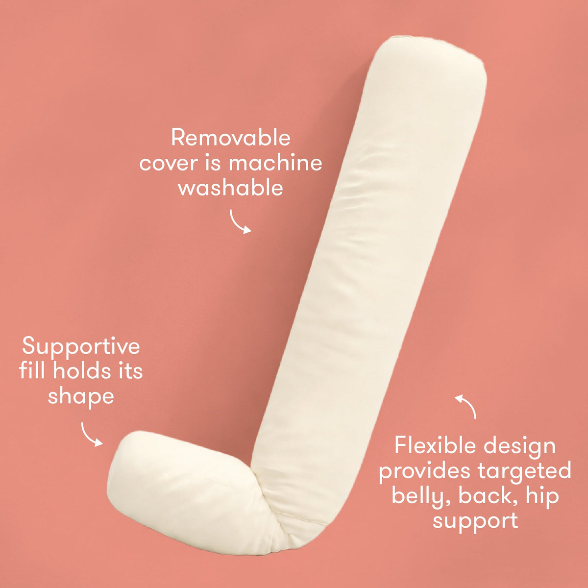 Compact Support 4-in-1 Pregnancy Pillow