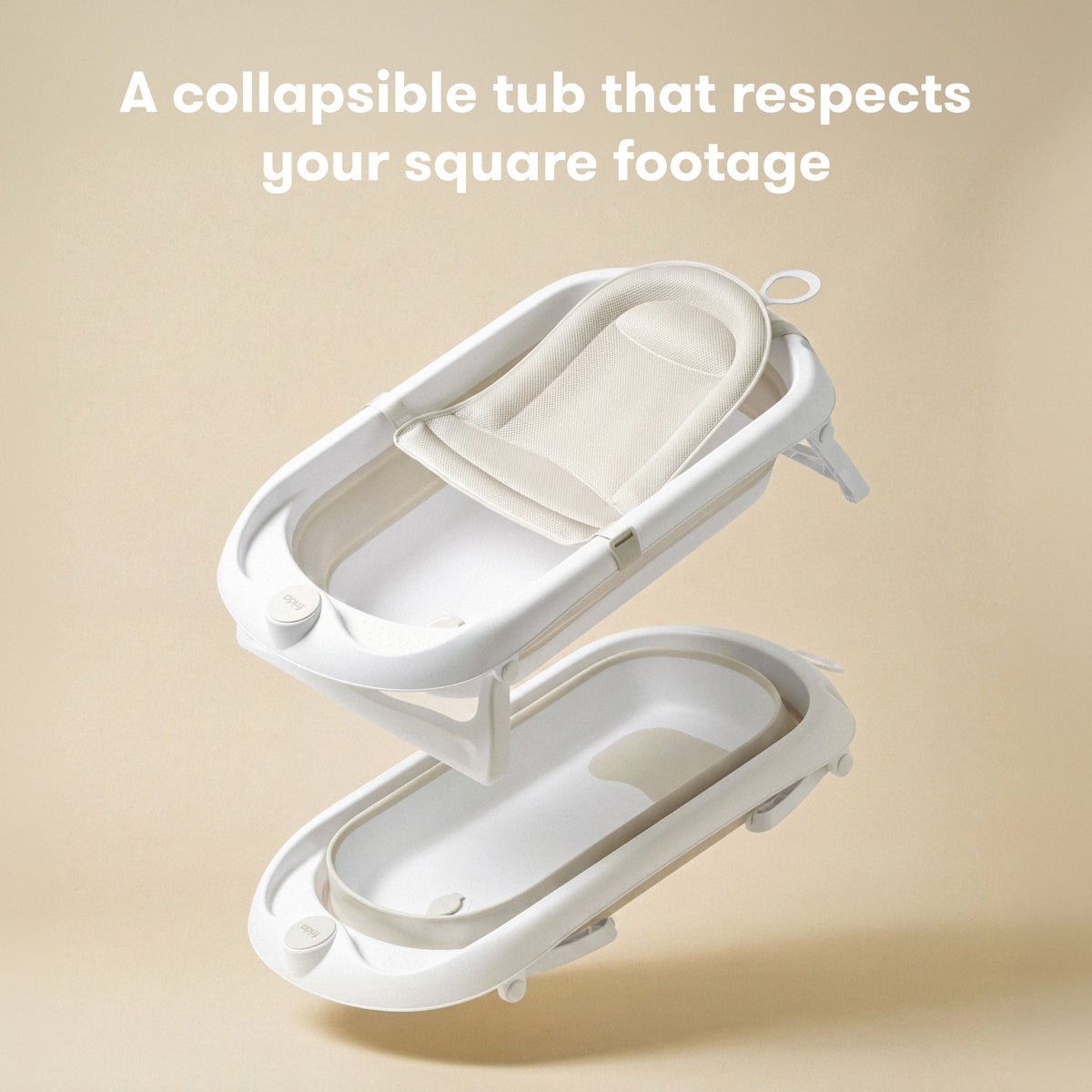 2-in-1 Collapsible Baby Bath Tub